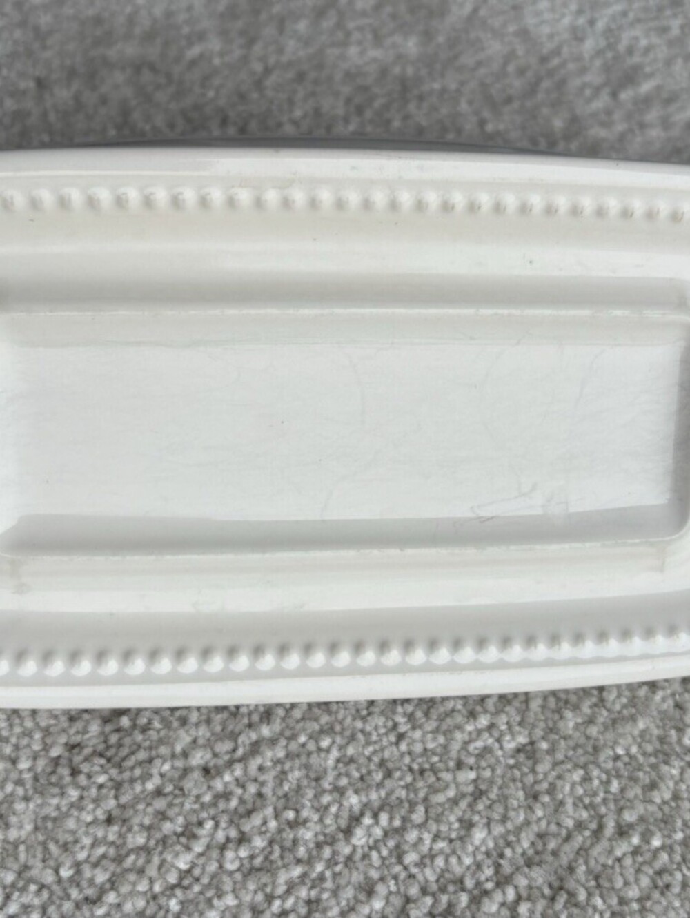 Pfaltzgraff Pearl Brocade Butter Dish with Lid Made In USA - Picture 6 of 8